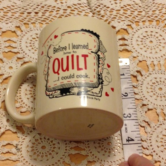 Homemaker, Quilter Coffee Mug, Vintage - Picture 2 of 5